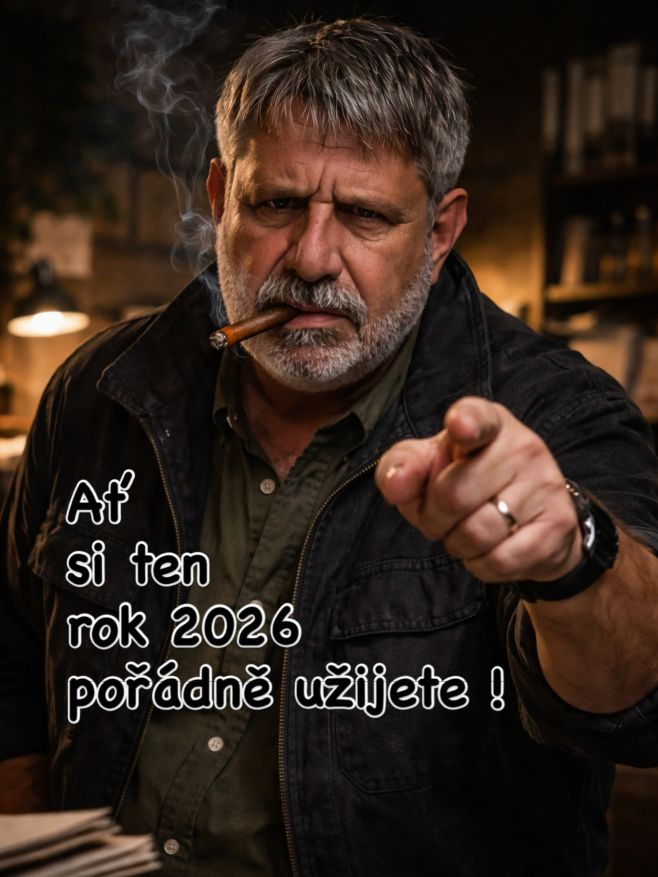 Pěkný rok 2026 Vám přeji! Robert